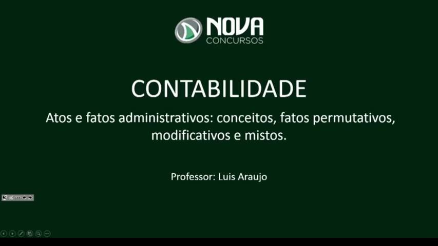 Bônus - Contabilidade Geral (Luis Araújo)